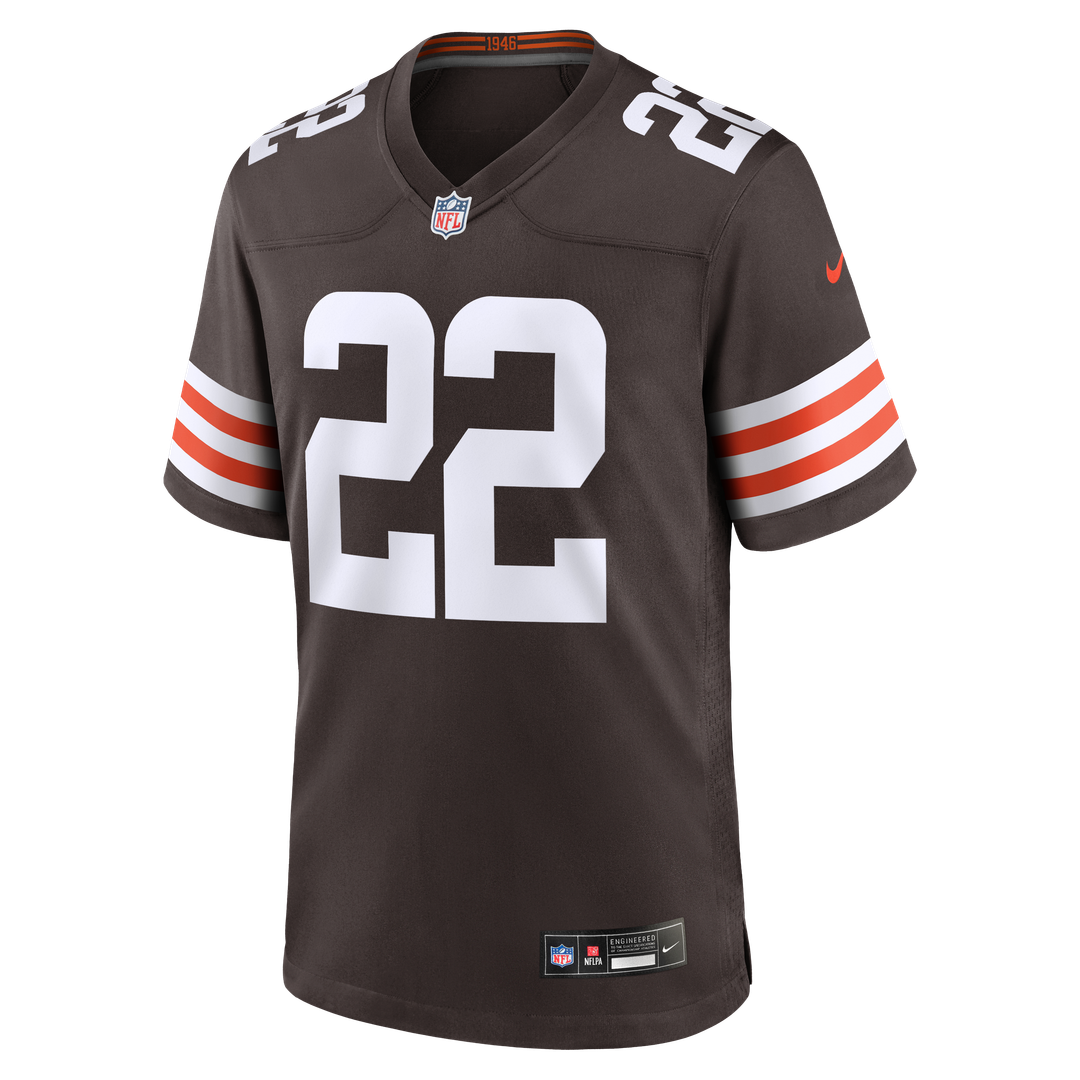 Men's Nike Cleveland Browns Dylan Sampson Brown Team Game NFL Jersey