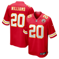 Men's Nike Kansas City Chiefs Nohl Williams Red Team Game NFL Jersey