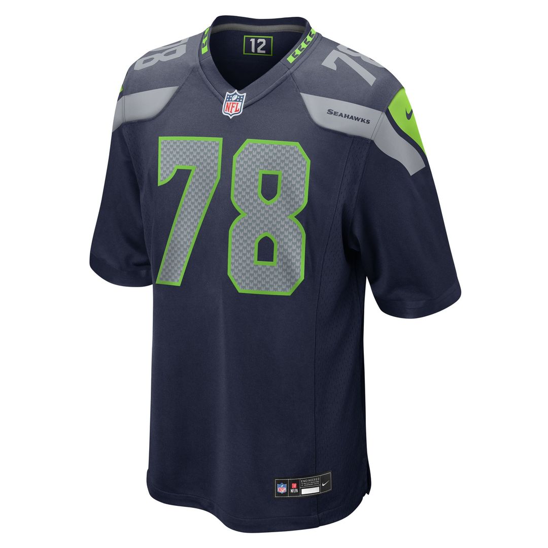 Men's Nike Seattle Seahawks Mason Richman College Navy Team Game NFL Jersey
