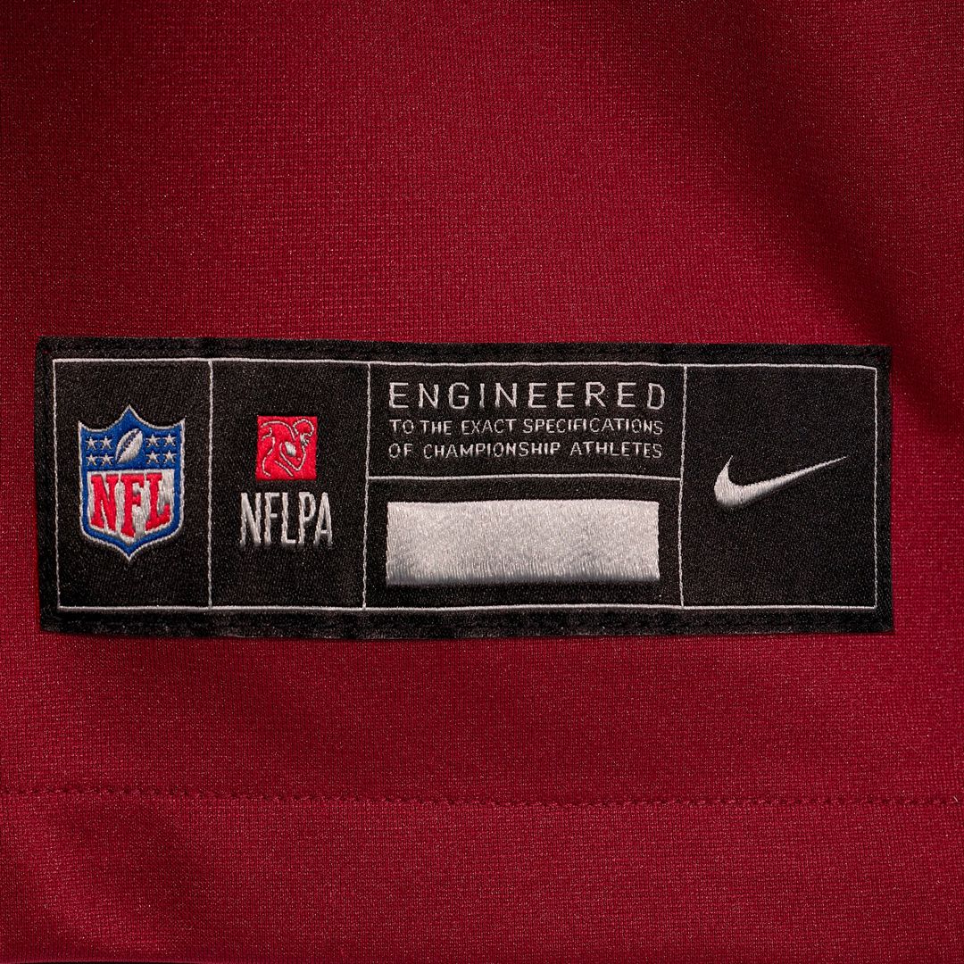 Men's Nike Washington Commanders Ben Sinnott Burgundy Game NFL Jersey