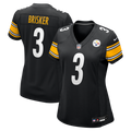 Women's Nike Pittsburgh Steelers Jaquan Brisker Black Team Game NFL Jersey