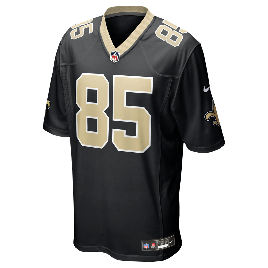 Men's Nike New Orleans Saints Mason Pline Black Team Game NFL Jersey