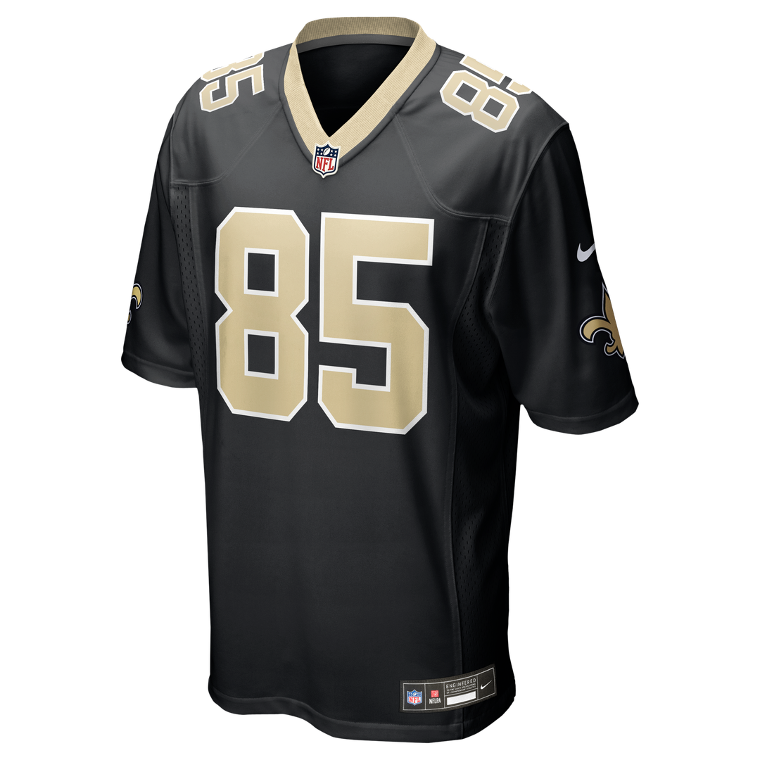 Men's Nike New Orleans Saints Mason Pline Black Team Game NFL Jersey