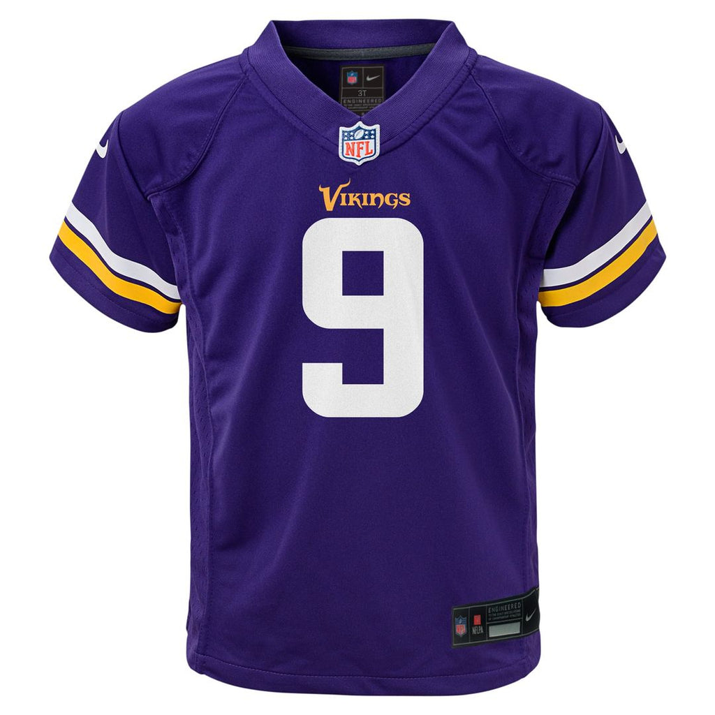 Toddler Nike Minnesota Vikings J.J. McCarthy Purple Game NFL Jersey