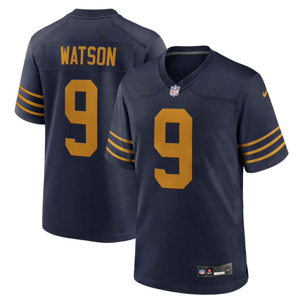 Men's Nike Green Bay Packers Christian Watson Navy The 1923 Classic Game NFL Jersey