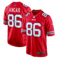 Men's Nike Buffalo Bills Dalton Kincaid Red Alternate Game NFL Jersey