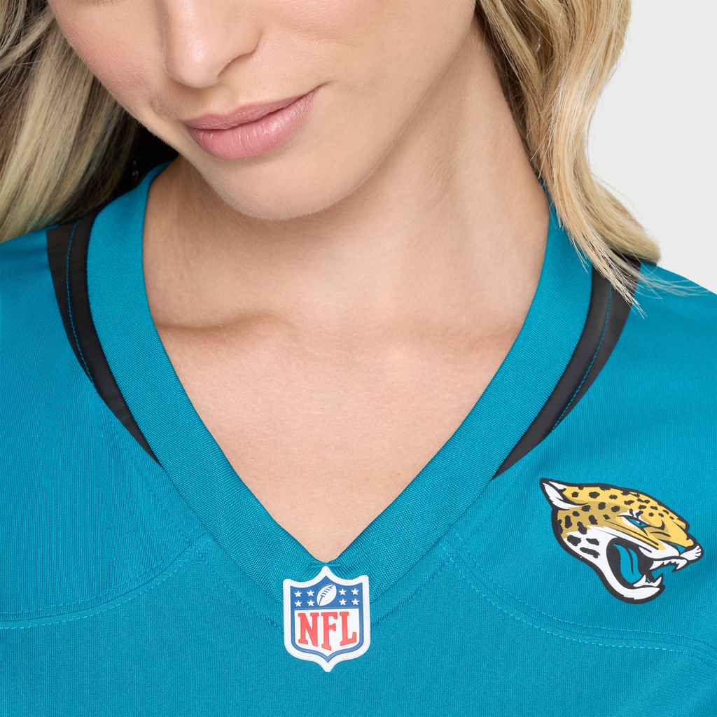 Women's Nike Jacksonville Jaguars Tim Jones Teal Team Game NFL Jersey