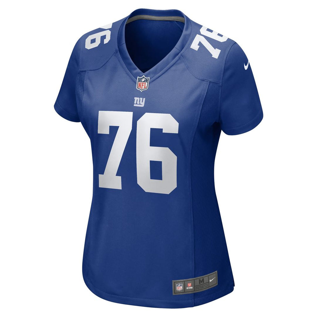Women's Nike New York Giants Jon Runyan Royal Game NFL Jersey