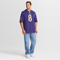 Men's Nike Baltimore Ravens Lamar Jackson Purple Game NFL Jersey