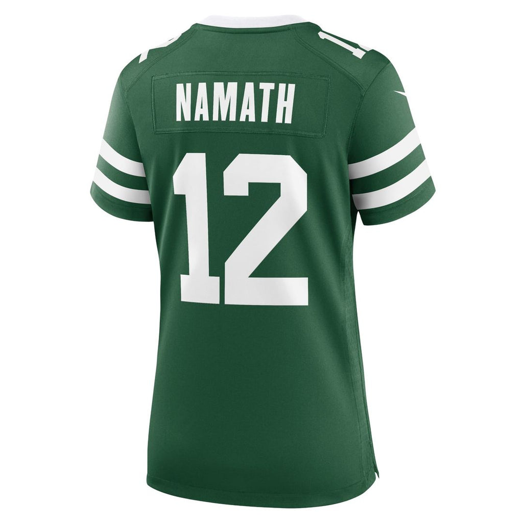 Women's Nike New York Jets Joe Namath Legacy Black Retired Player Alternate Game NFL Jersey