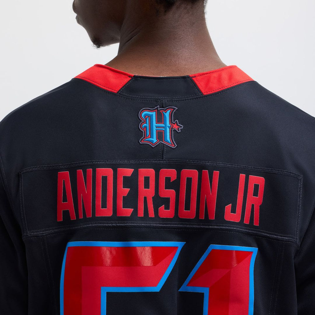 Men's Nike Houston Texans Will Anderson Jr. Navy 2nd Alternate Vapor F.U.S.E. Limited NFL Jersey