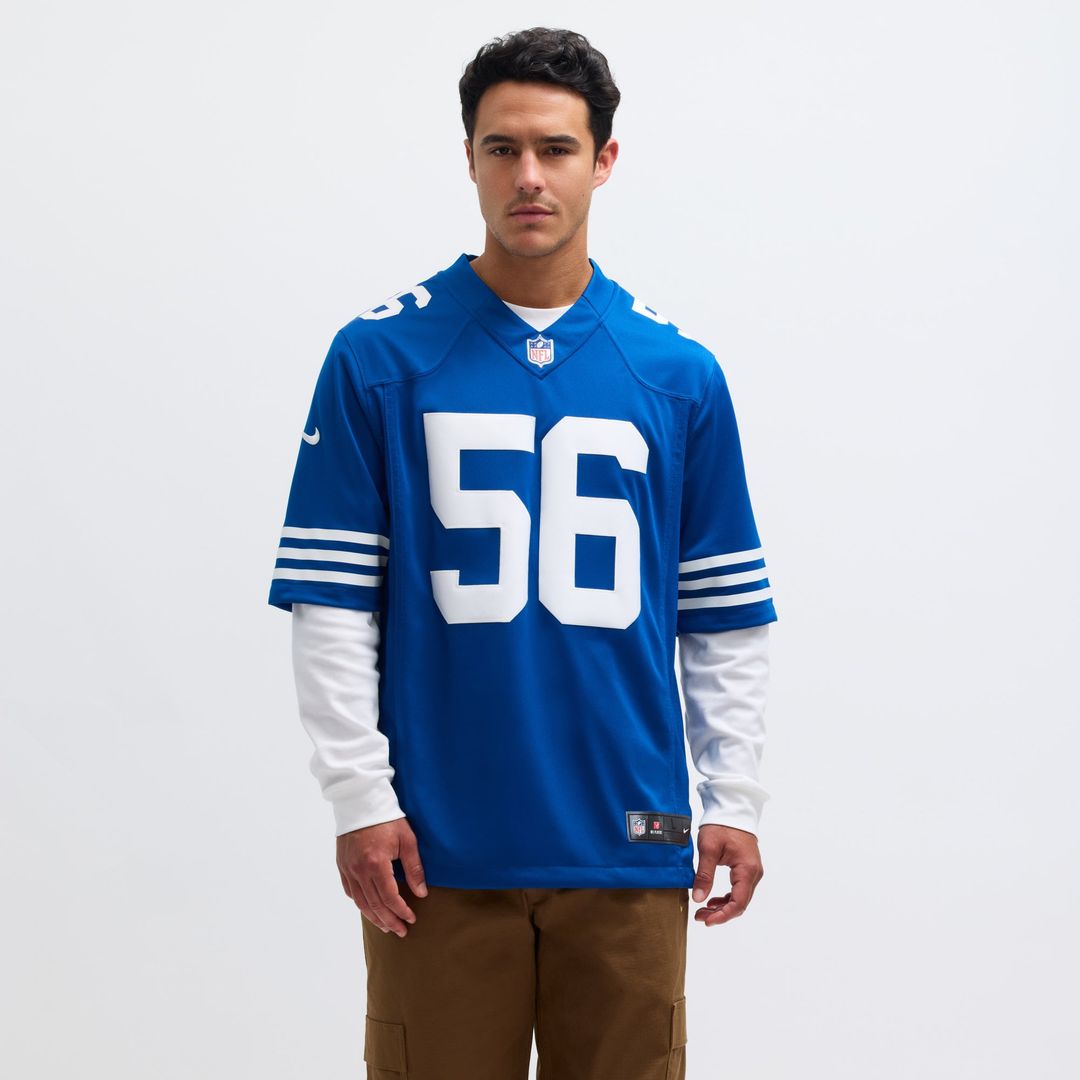 Men's Nike Indianapolis Colts Quenton Nelson Royal Alternate Vapor Limited NFL Jersey