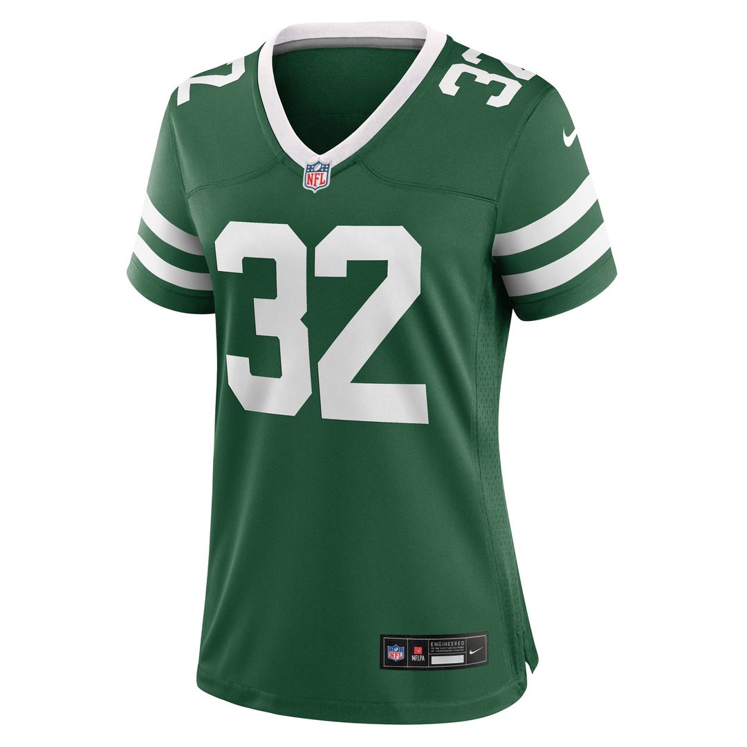 Women's Nike New York Jets Isaiah Davis Legacy Green Game NFL Jersey