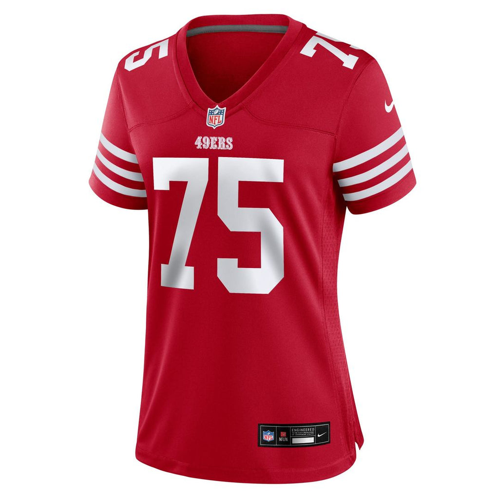 Women's Nike San Francisco 49ers Connor Colby Scarlet Team Game NFL Jersey