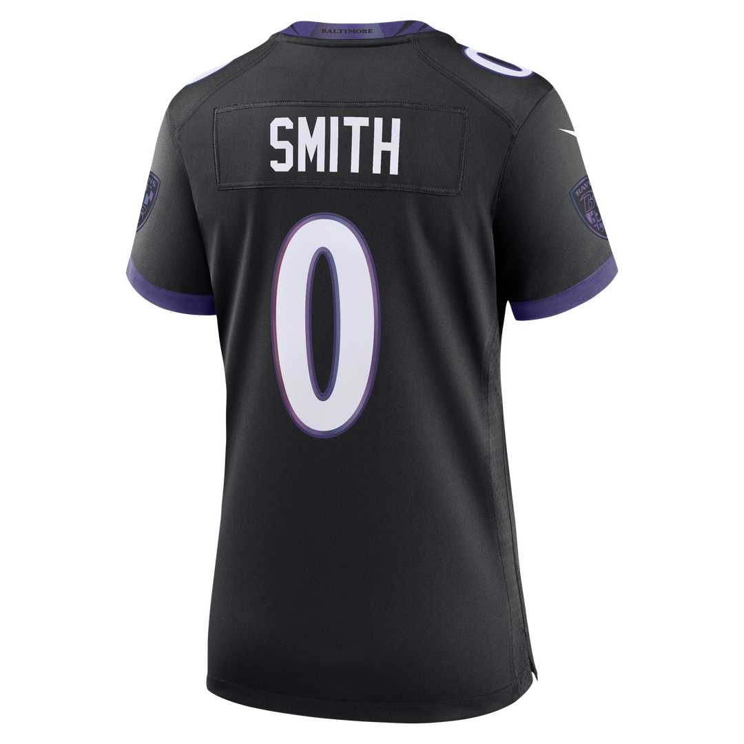 Women's Nike Baltimore Ravens Roquan Smith Purple Team Game NFL Jersey