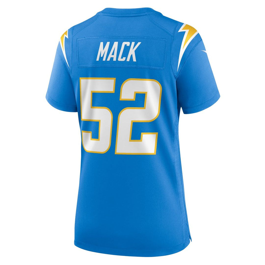 Women's Nike Los Angeles Chargers Khalil Mack Powder Blue Player NFL Jersey