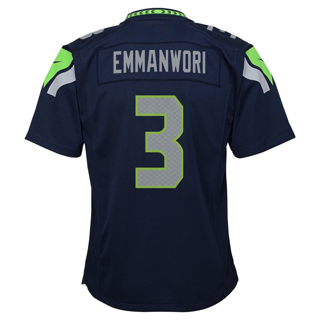 Youth Nike Seattle Seahawks Nick Emmanwori College Navy Game NFL Jersey