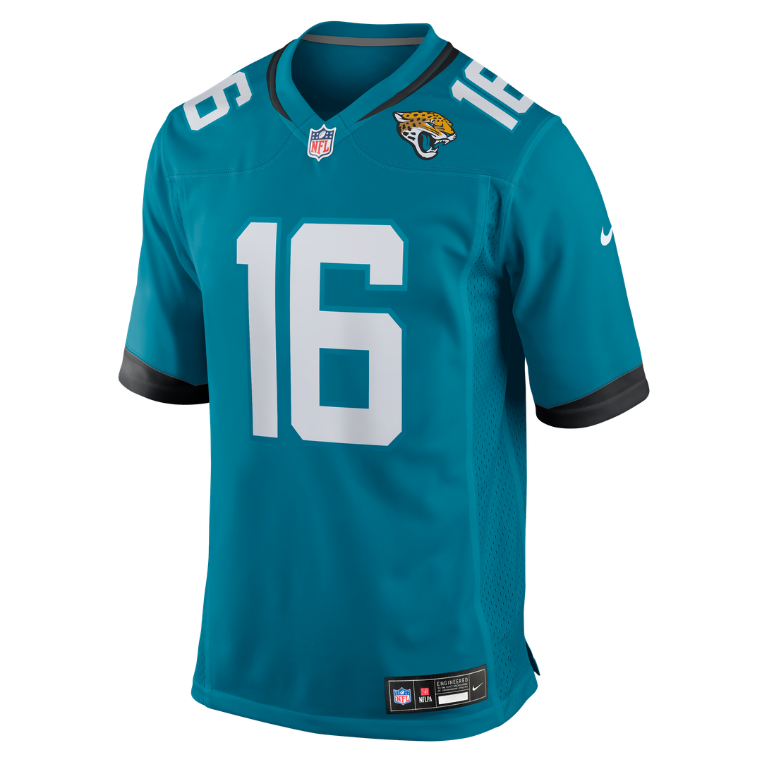 Men's Nike Jacksonville Jaguars Trevor Lawrence Teal Home Game NFL Jersey