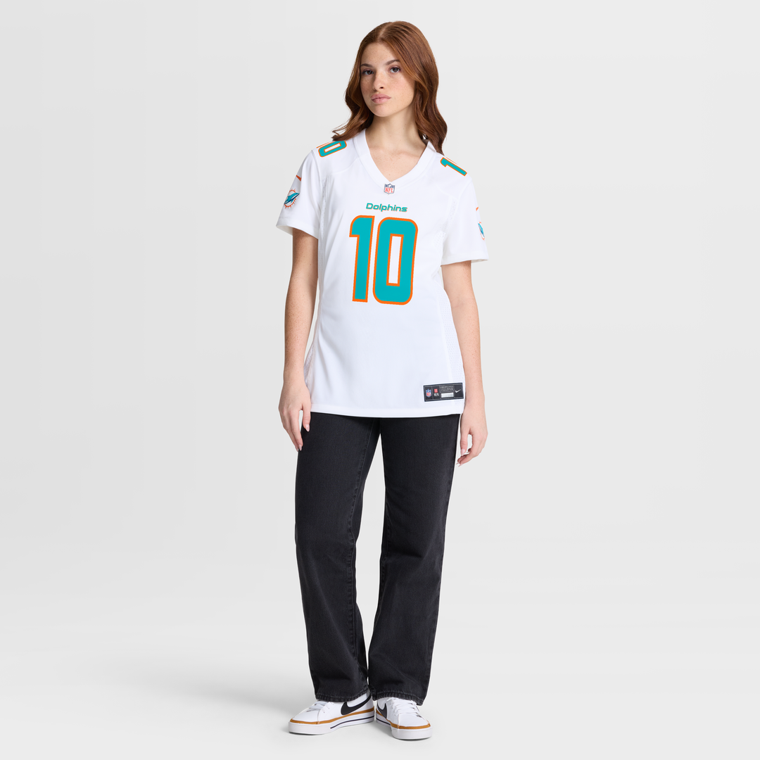 Women's Nike Miami Dolphins Jacob Rodriguez White Game NFL Jersey