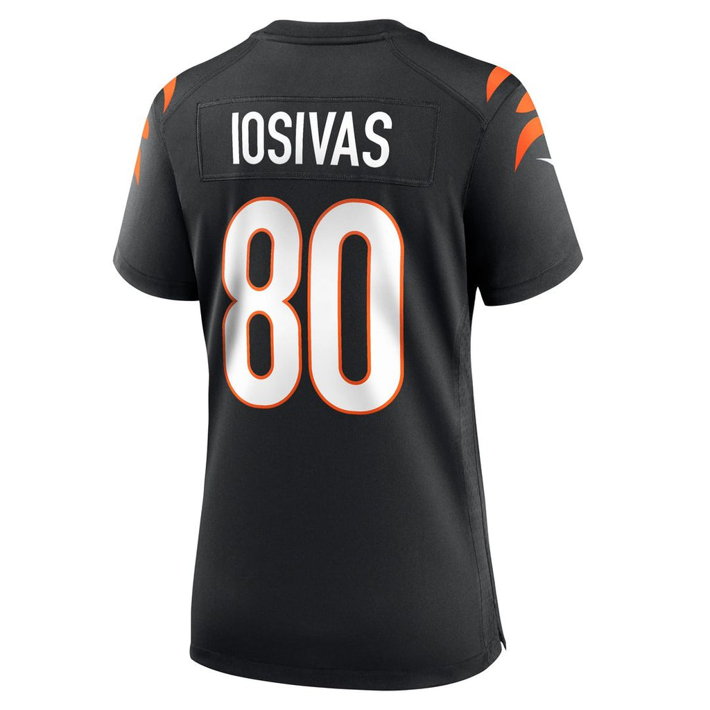 Women's Nike Cincinnati Bengals Andrei Iosivas Black Team Game NFL Jersey