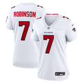 Women's Nike Atlanta Falcons Bijan Robinson White Game NFL Jersey