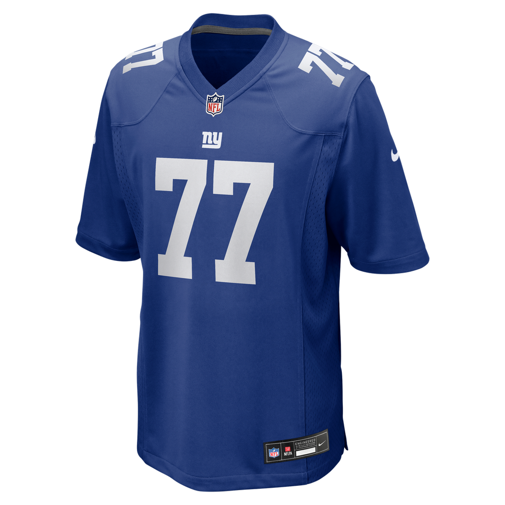 Men's Nike New York Giants Daniel Faalele Royal Team Game NFL Jersey