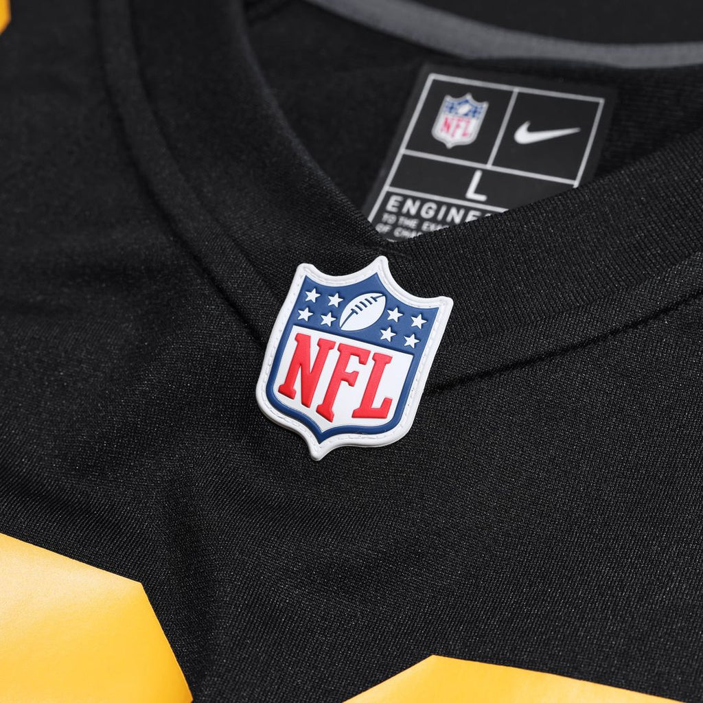 Men's Nike Pittsburgh Steelers Aaron Rodgers Black Alternate Game NFL Jersey