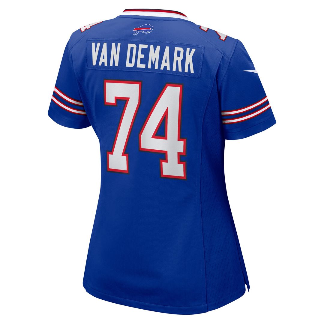 Women's Nike Buffalo Bills Ryan Van Demark Royal Game Player NFL Jersey