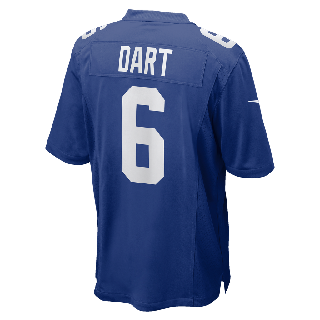 Men's Nike New York Giants Jaxson Dart White Game NFL Jersey