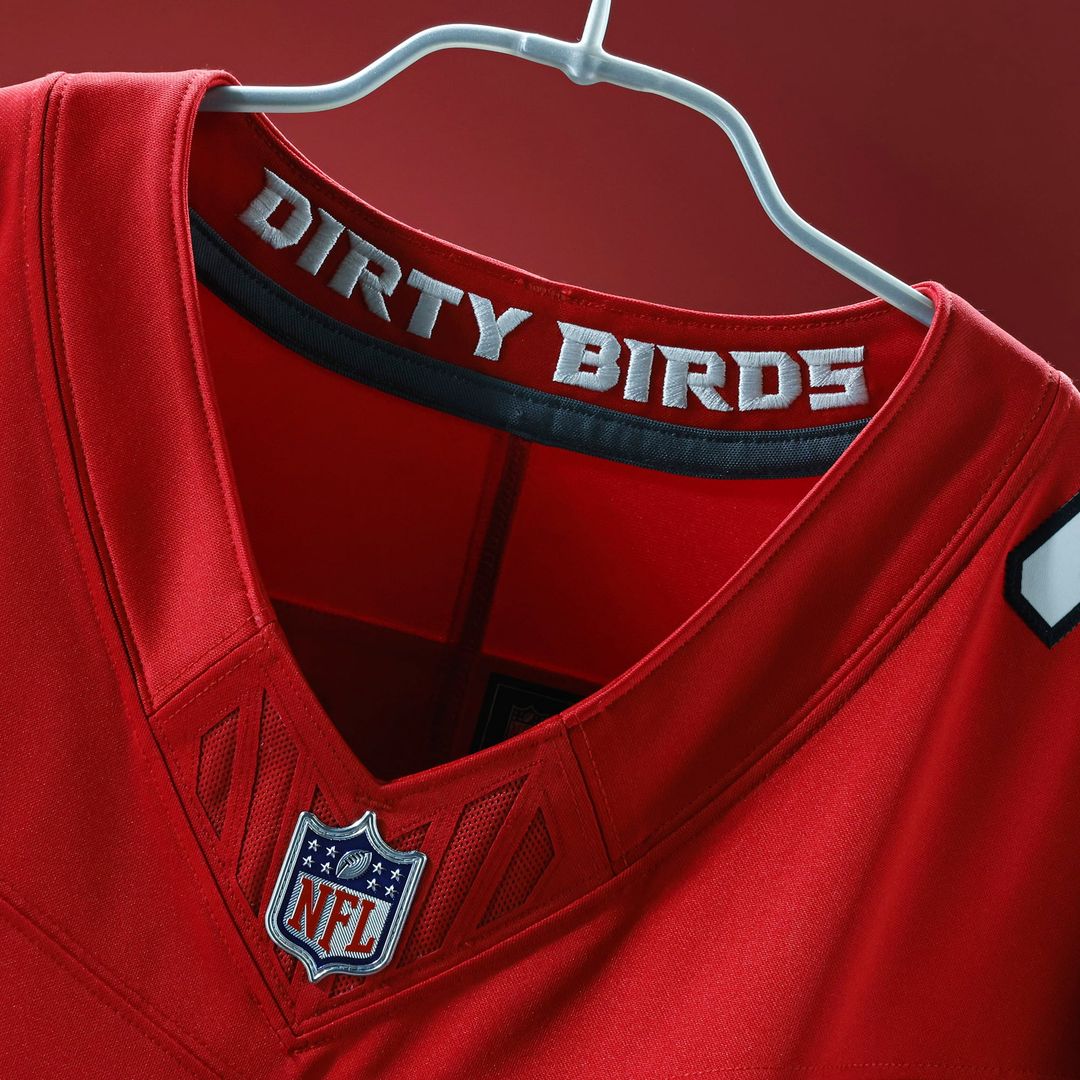 Men's Nike Atlanta Falcons Drake London Red Vapor F.U.S.E. Stitched Limited NFL Jersey