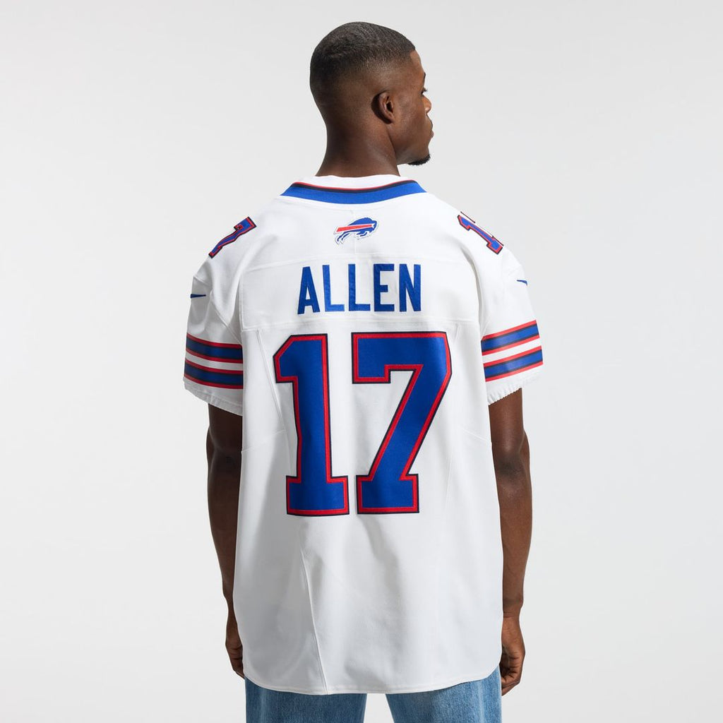 Men's Nike Buffalo Bills Josh Allen White Vapor F.U.S.E. Elite NFL Jersey