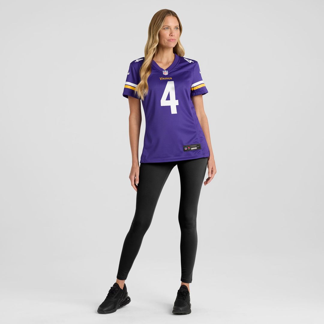 Women's Nike Minnesota Vikings Myles Price Purple Team Game NFL Jersey
