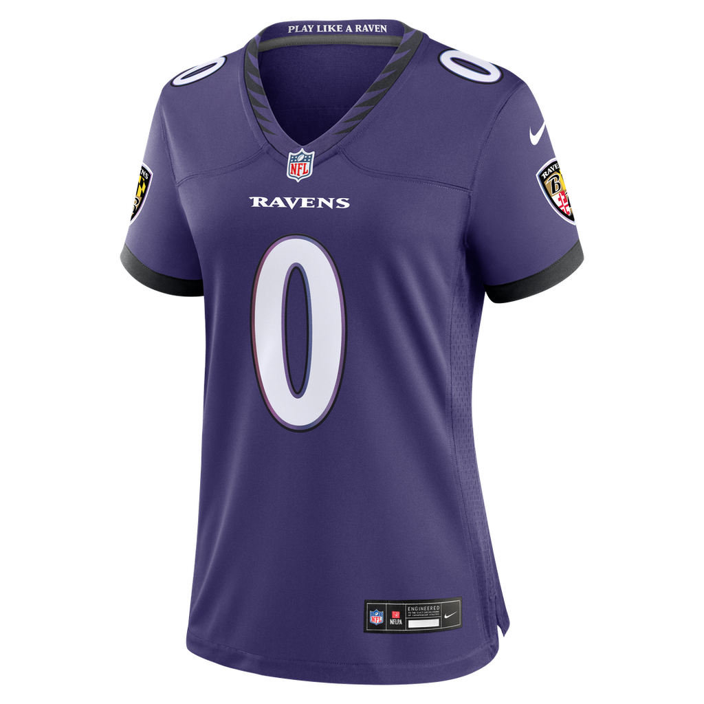 Women's Nike Baltimore Ravens Roquan Smith Black Alternate Game NFL Jersey