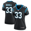 Women's Nike Carolina Panthers Robert Rochell Black Team Game NFL Jersey