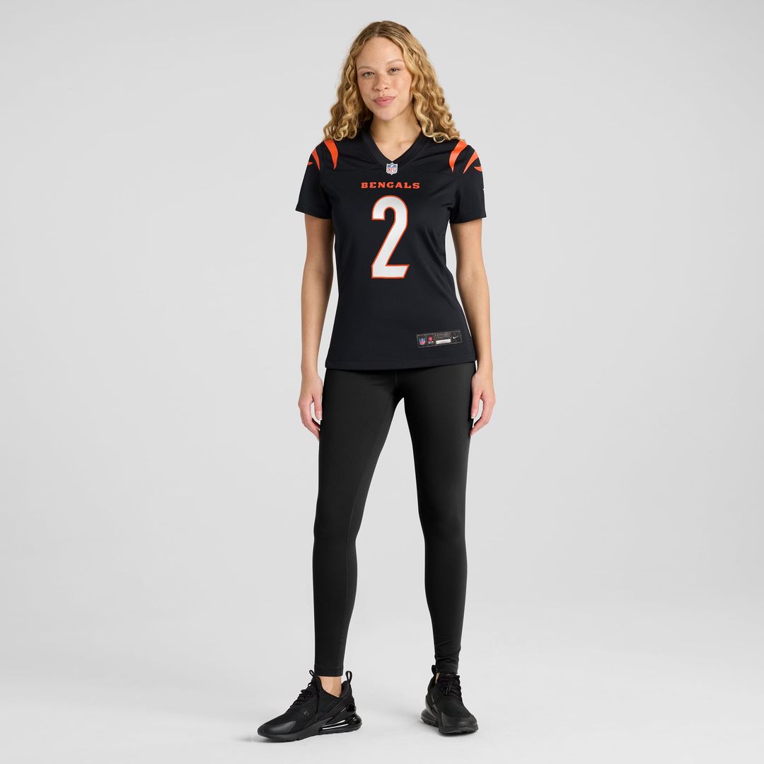 Women's Nike Cincinnati Bengals Evan McPherson Black Game NFL Jersey