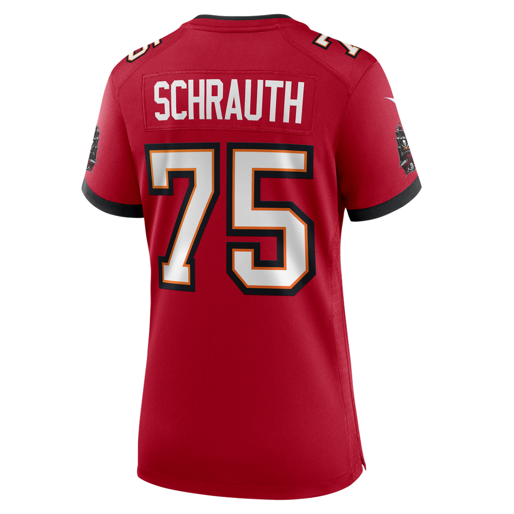 Women's Nike Tampa Bay Buccaneers Billy Schrauth Red Team Game NFL Jersey