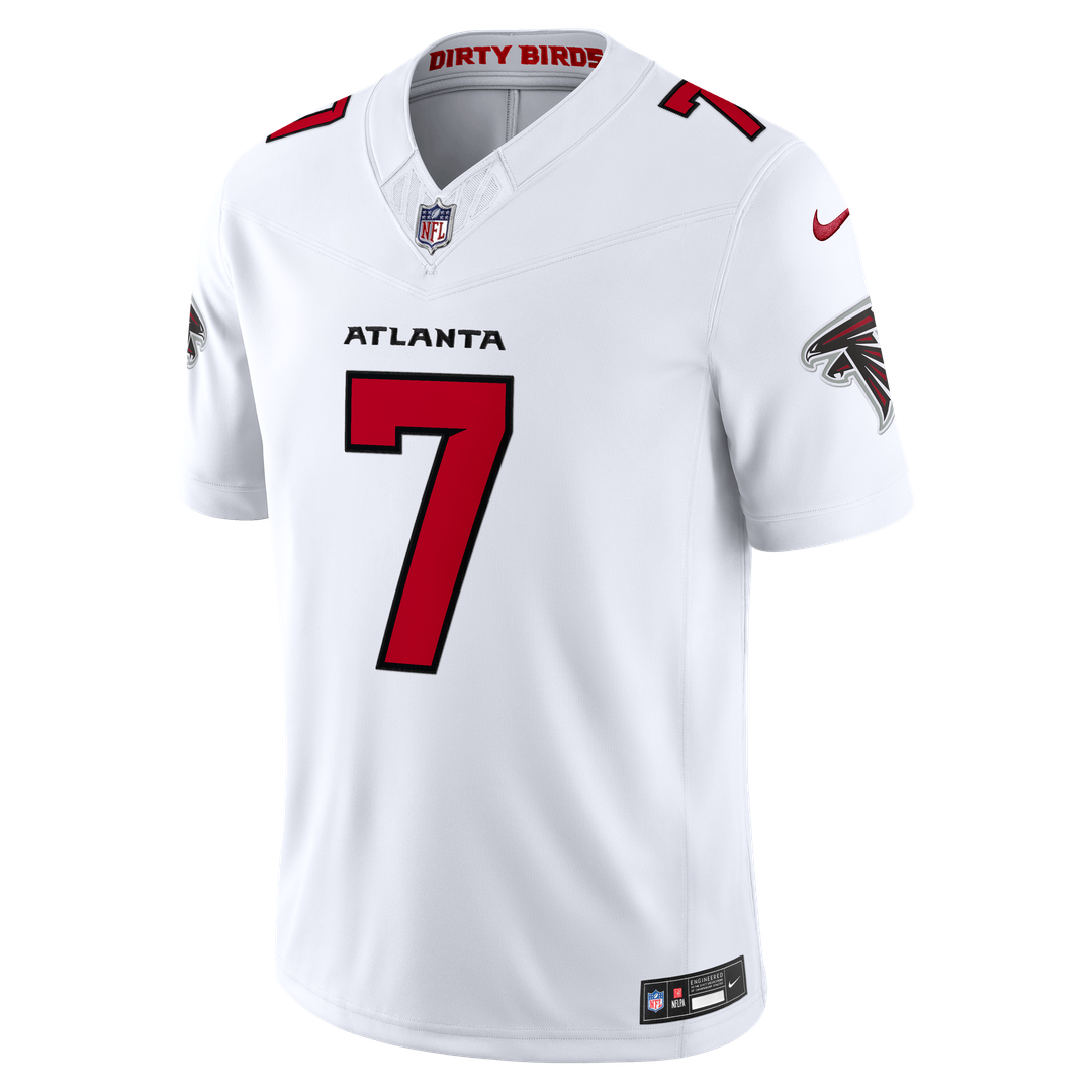 Men's Nike Atlanta Falcons Bijan Robinson White Vapor F.U.S.E. Stitched Limited NFL Jersey
