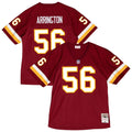 Men's Mitchell & Ness Washington Commanders LaVar Arrington Burgundy 2001 Legacy Throwback Replica NFL Jersey