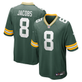Men's Nike Green Bay Packers Josh Jacobs Green Team Game NFL Jersey