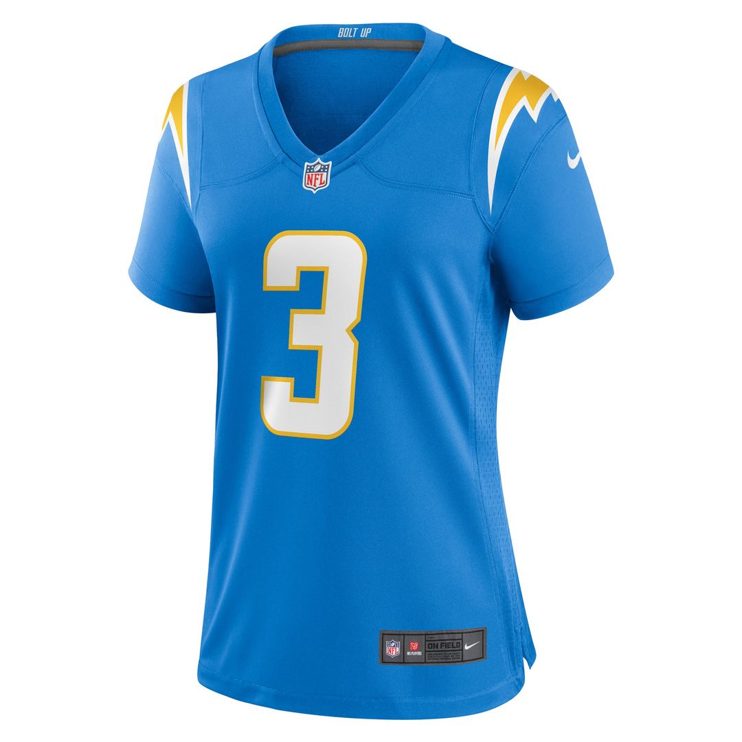 Women's Nike Los Angeles Chargers Derwin James Jr. Gold Alternate Charger Power Game NFL Jersey