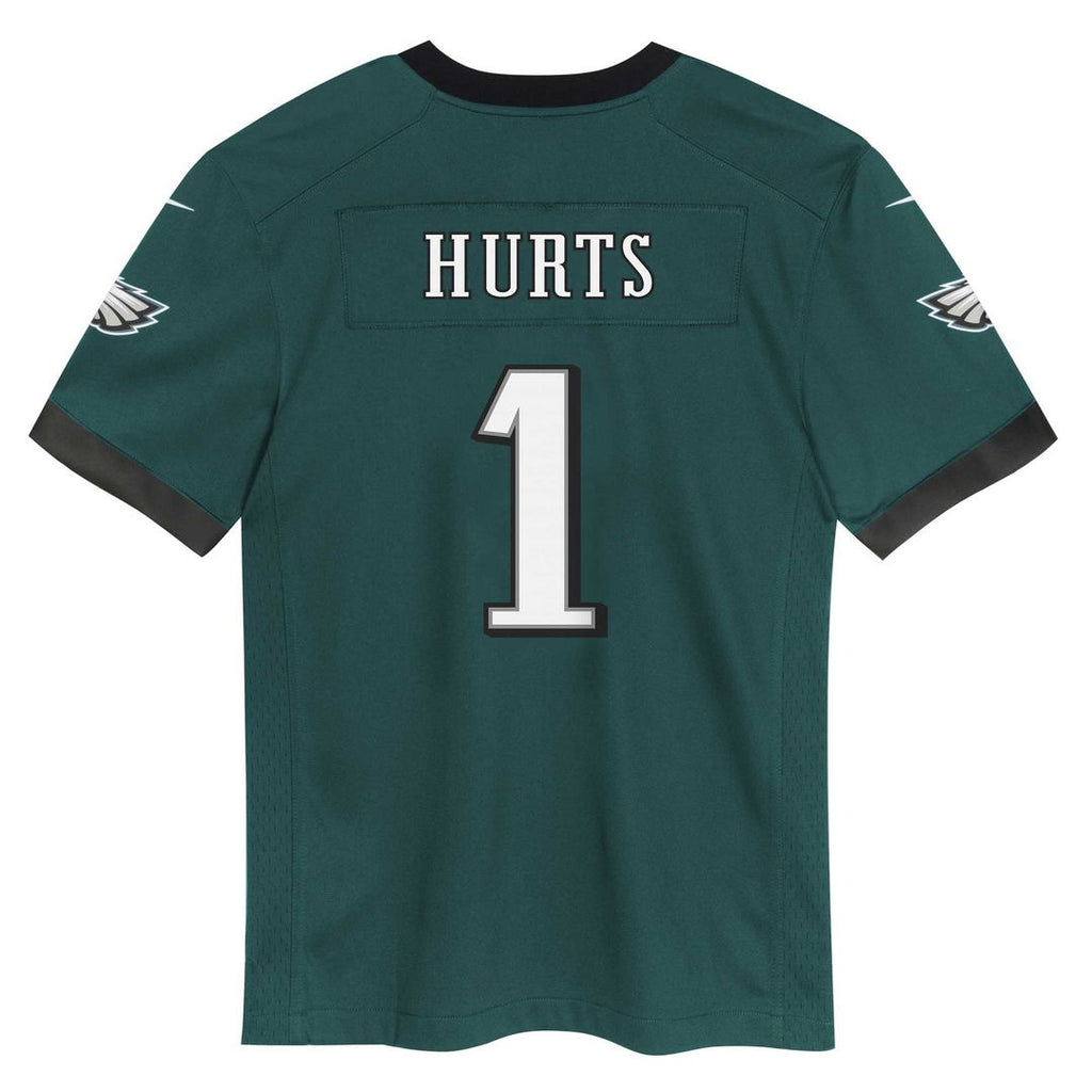 Toddler Nike Philadelphia Eagles Jalen Hurts Midnight Green Game NFL Jersey