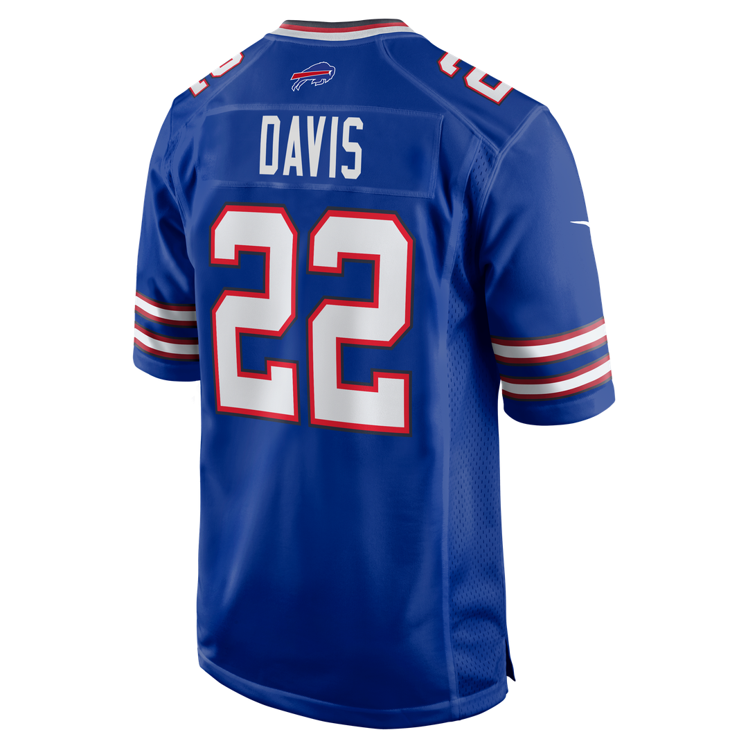 Men's Nike Buffalo Bills Ray Davis Royal Game NFL Jersey