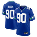 Men's Nike Seattle Seahawks Jarran Reed Royal Alternate Game NFL Jersey