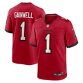 Men's Nike Tampa Bay Buccaneers Kenneth Gainwell Red Team Game NFL Jersey