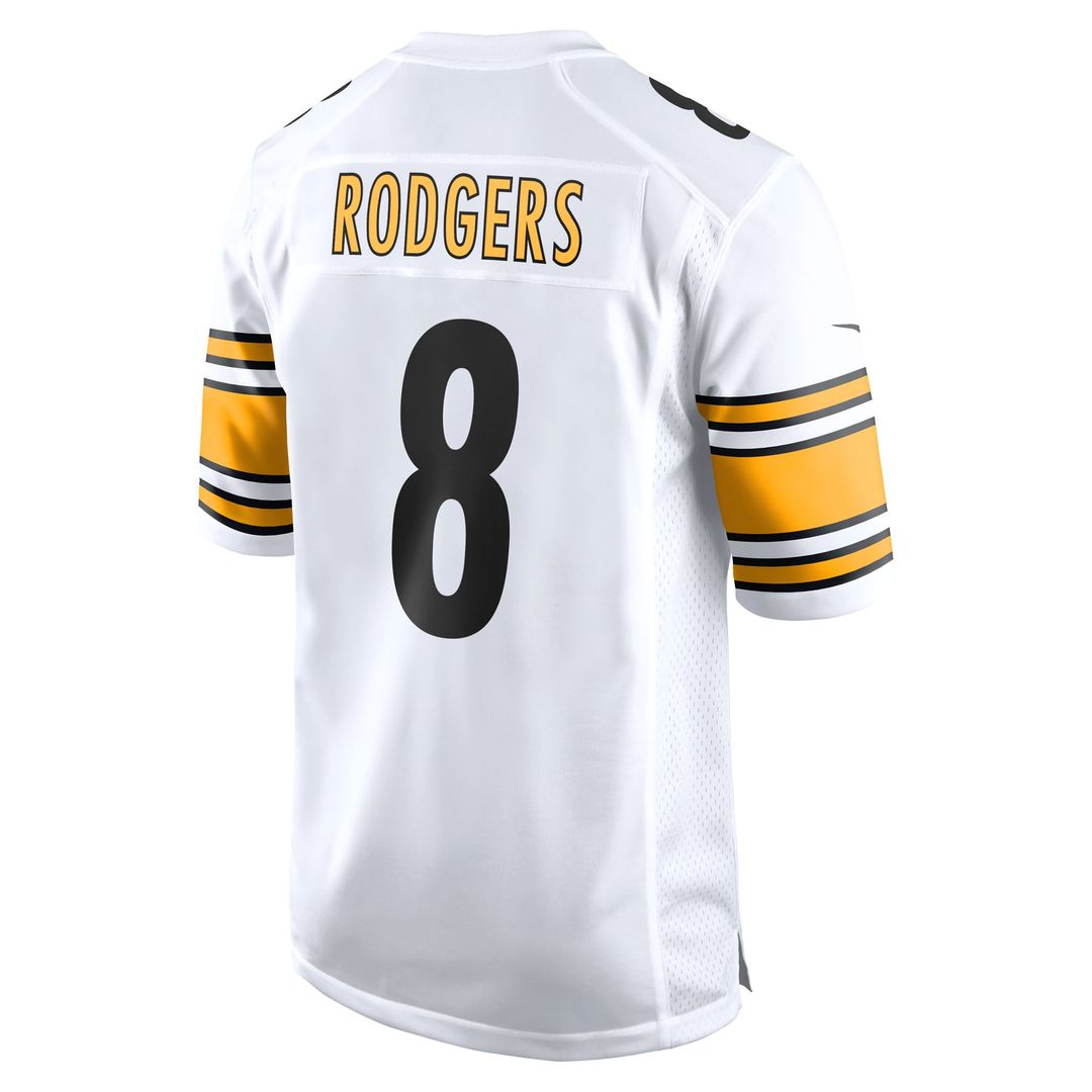 Men's Nike Pittsburgh Steelers Aaron Rodgers Gold Alternate 1933 Throwback Game NFL Jersey