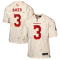 Youth Nike Arizona Cardinals Budda Baker Natural 2025 Rivalries Collection Game NFL Jersey