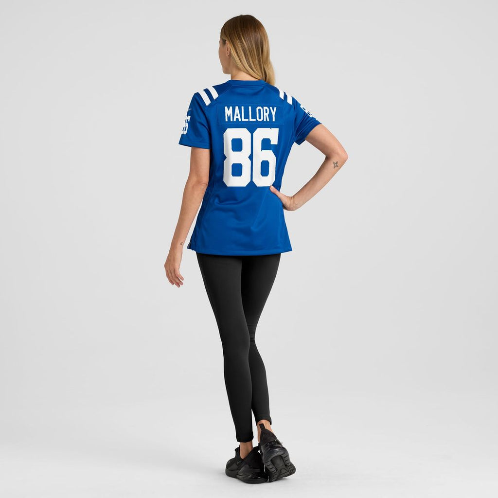 Women's Nike Indianapolis Colts Will Mallory Royal Team Game NFL Jersey