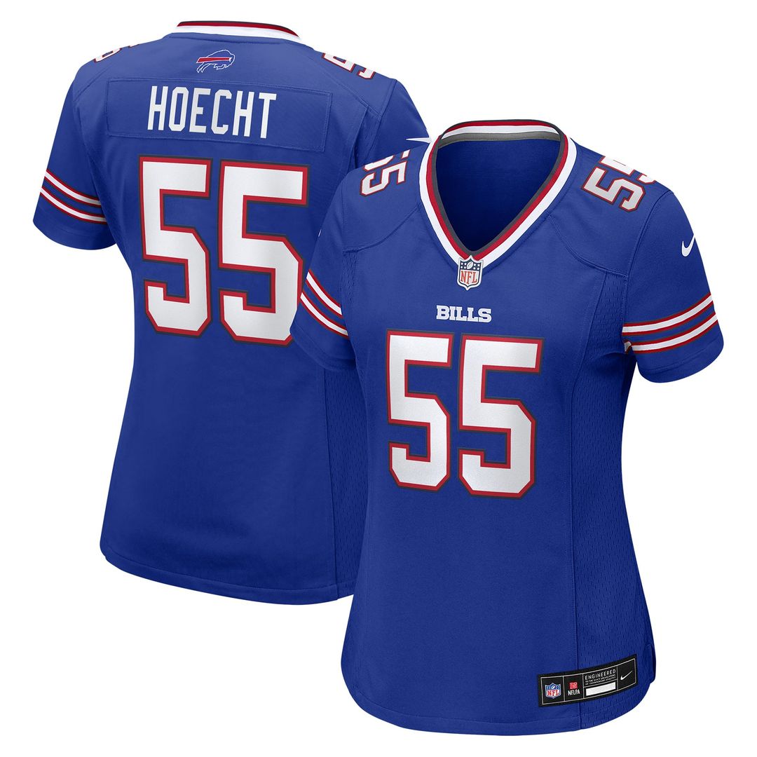 Women's Nike Buffalo Bills Michael Hoecht Royal Team Game NFL Jersey