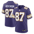 Men's Nike Minnesota Vikings T.J. Hockenson Purple Classic Player Game NFL Jersey