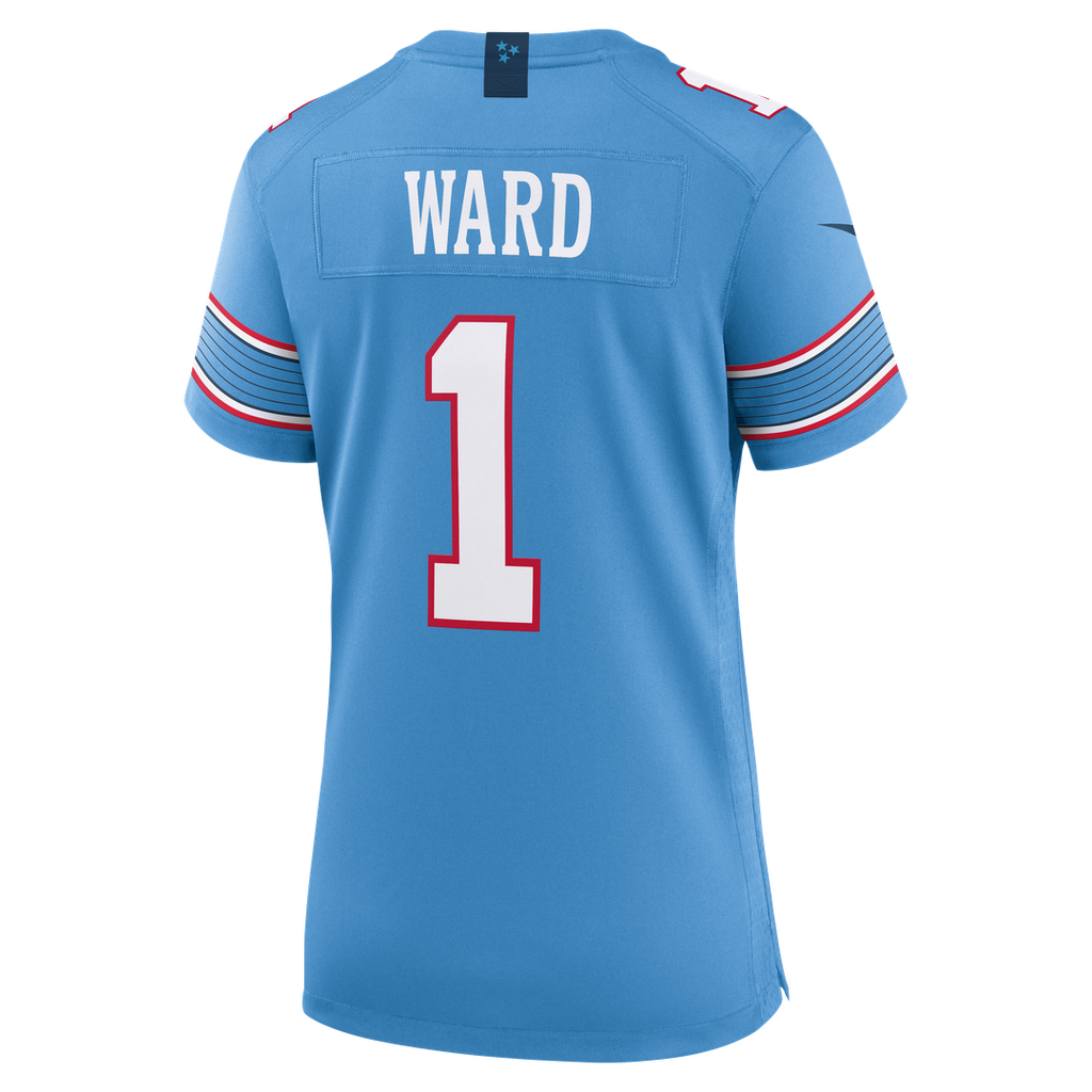 Women's Nike Tennessee Titans Cameron Ward Light Blue Game NFL Jersey